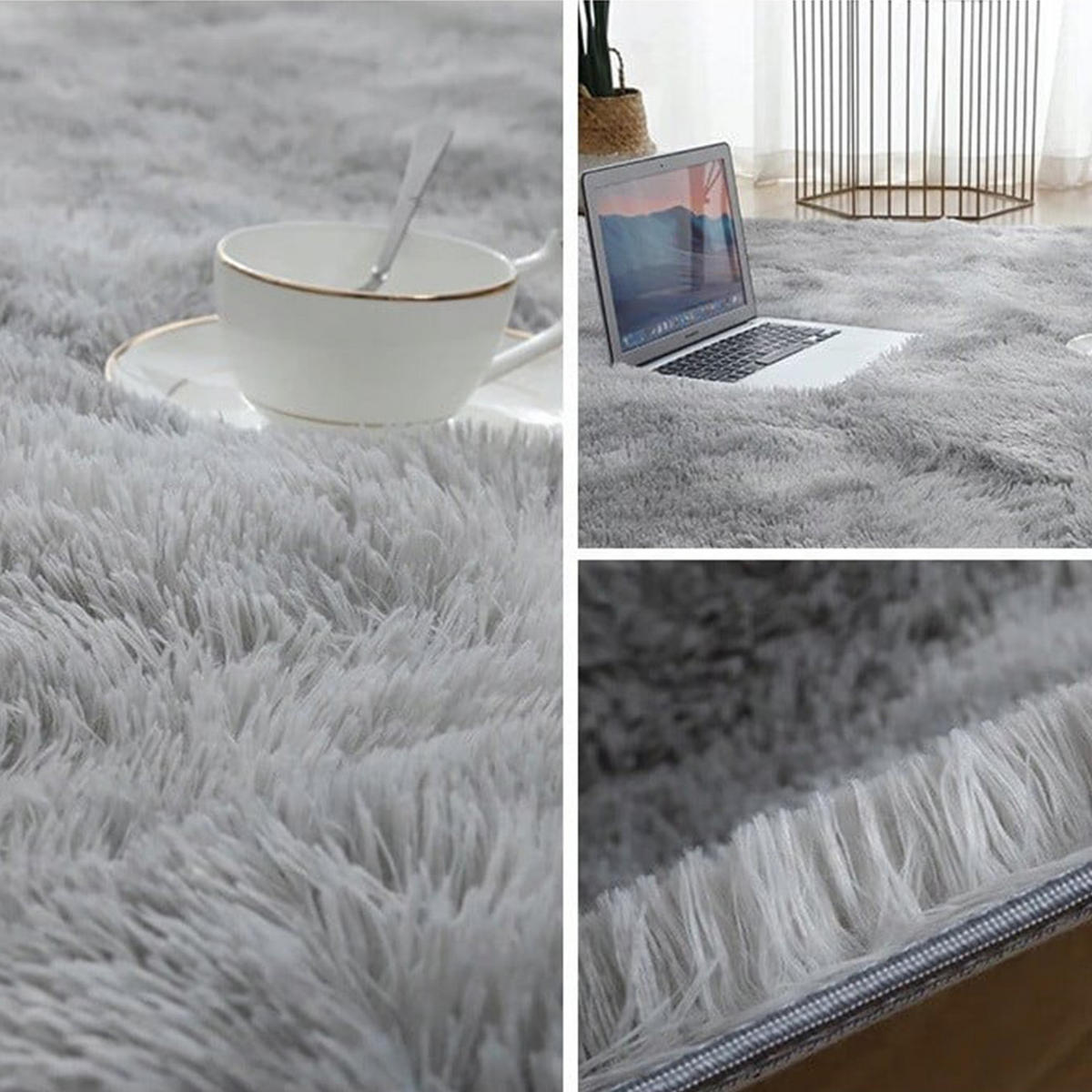 TEPPICH, grau 120/170 cm - Grau, Textil (120/170cm)
