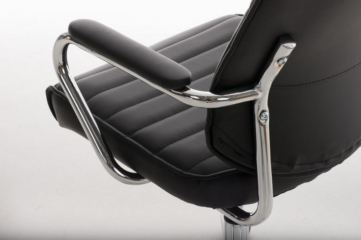 BÜROSTUHL Rocket V2, Schwarz - Schwarz, Textil/Metall (59/128/57cm) - TPFLiving
