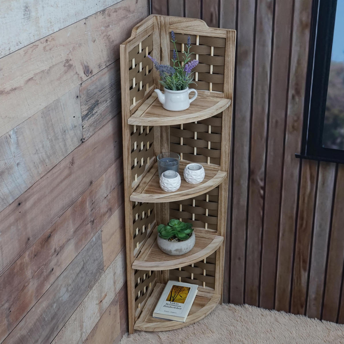 ECKREGAL Braun - Braun, Holz (28/110/28cm) - MCW