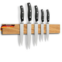 MAGNETLEISTE Messer aus Eichenholz KYLO STARKER MAGNET 40 cm - Braun, Holz (2/40/6cm) - DELUKE