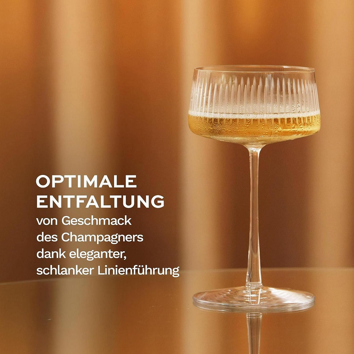 CHAMPAGNERSCHALE New York Bar Soho 316 ml 6er Set - Transparent, Glas (0.316L) - Stölzle