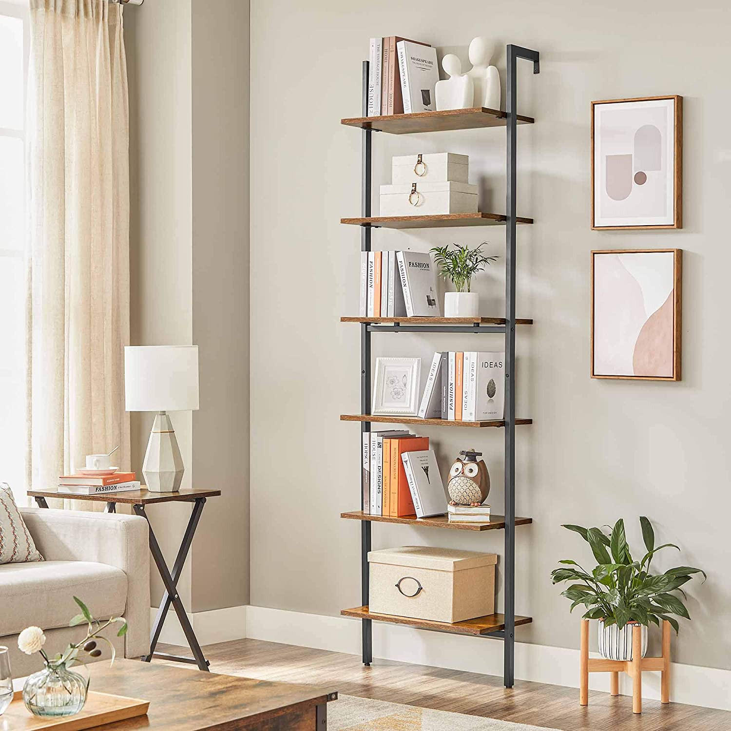 STANDREGAL BÜCHERREGAL - Braun, Holzwerkstoff (30/205/60cm) - Hansiro