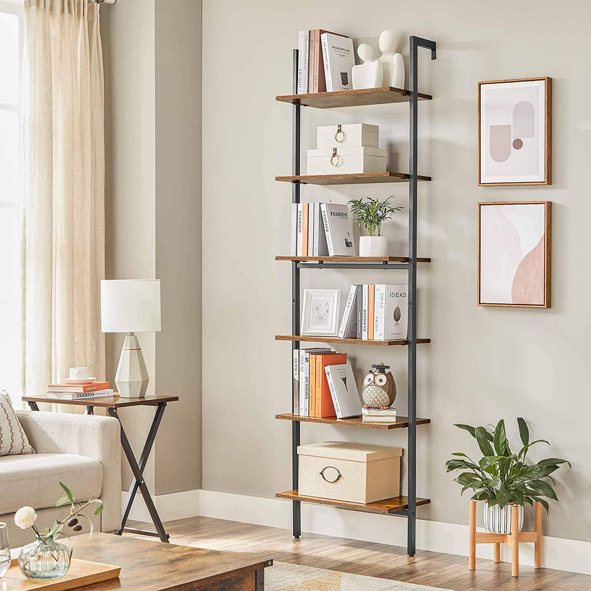 STANDREGAL BÜCHERREGAL - Braun, Holzwerkstoff (30/205/60cm) - Hansiro