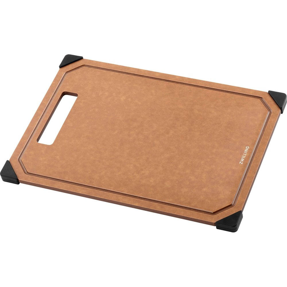 SCHNEIDEBRETT Braun 31/21.5/0.8 cm 1031039 - Braun, Holz (21.5/31cm) - Zwilling