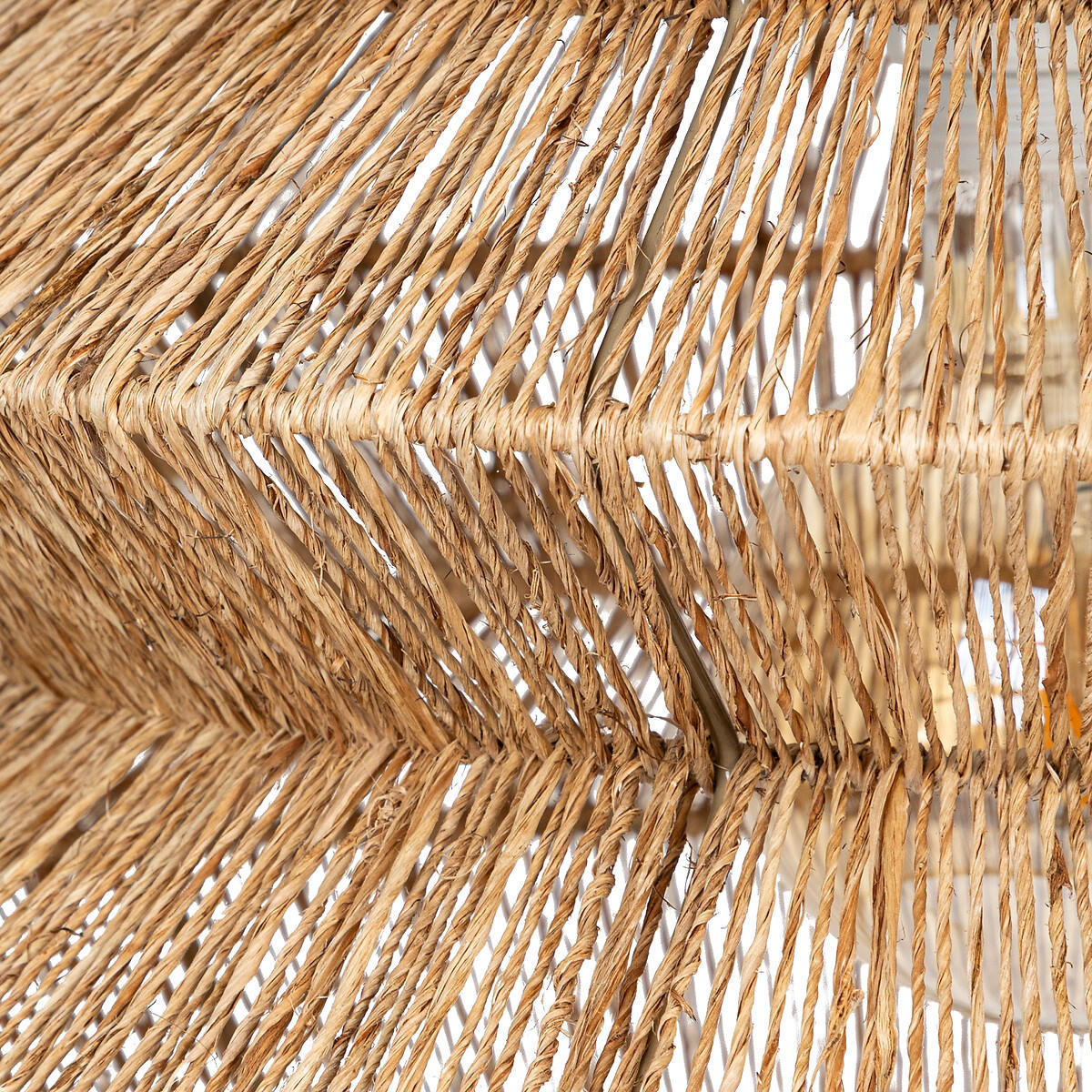 HÄNGELAMPE Liza Ø 38 cm - Braun, Naturmaterialien (38/37.5/38cm) - Atmosphera Createur d´interieur