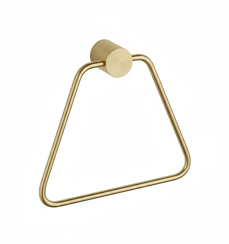 HANDTUCHHALTER Rea Tomi 5810 Brush Gold - Goldfarben, Metall (4/16/21cm) - REA