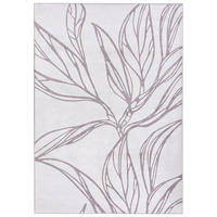 KOBEREC Světle béžový 160/230 cm Erzurum - béžová, textil (160/230cm) - Beliani