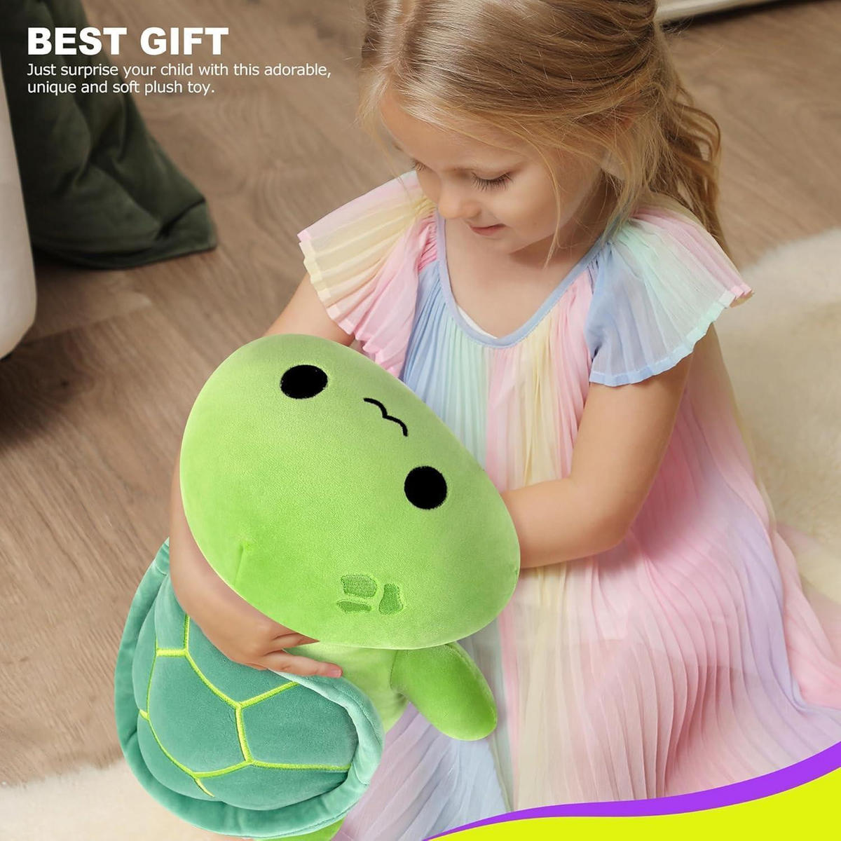 PLÜSCHTIER Schildkröte 30 cm - Grün, Textil (20/30cm)