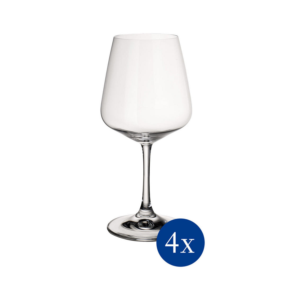 ROTWEINGLÄSER Ovid transparent 590 ml 4er Set - Transparent, Glas (0.59L) - Villeroy & Boch