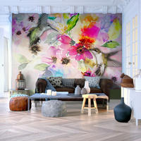 SELBSTKLEBENDE FOTOTAPETE 147/105 cm - Multicolor, Kunststoff/Textil (147/1cm) - KUNSTLOFT