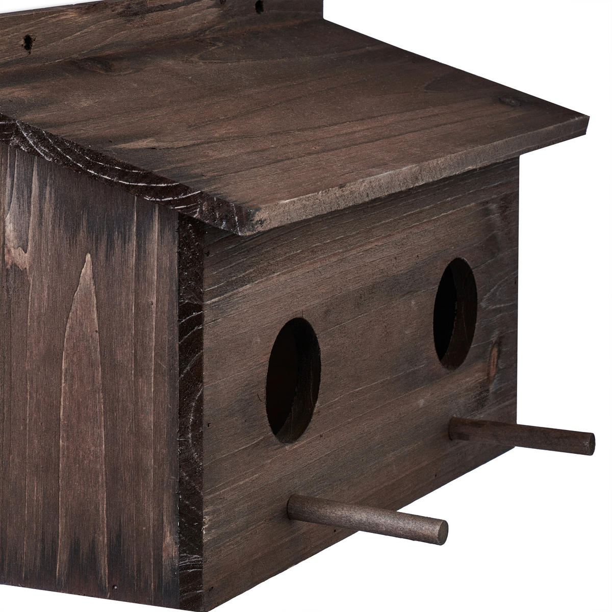NISTKASTEN - Braun, Holz (35/22/18cm) - Relaxdays