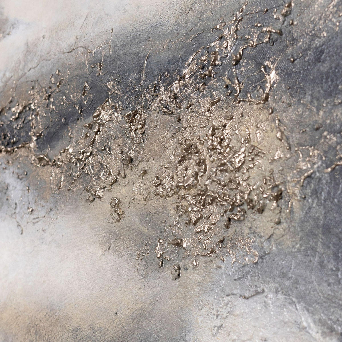 GEMÄLDE Wolkenmelodie Schattenfugenrahmen Eichefarben 120x80 cm - Eichefarben, Holz (120/80cm) - YS-art gallery