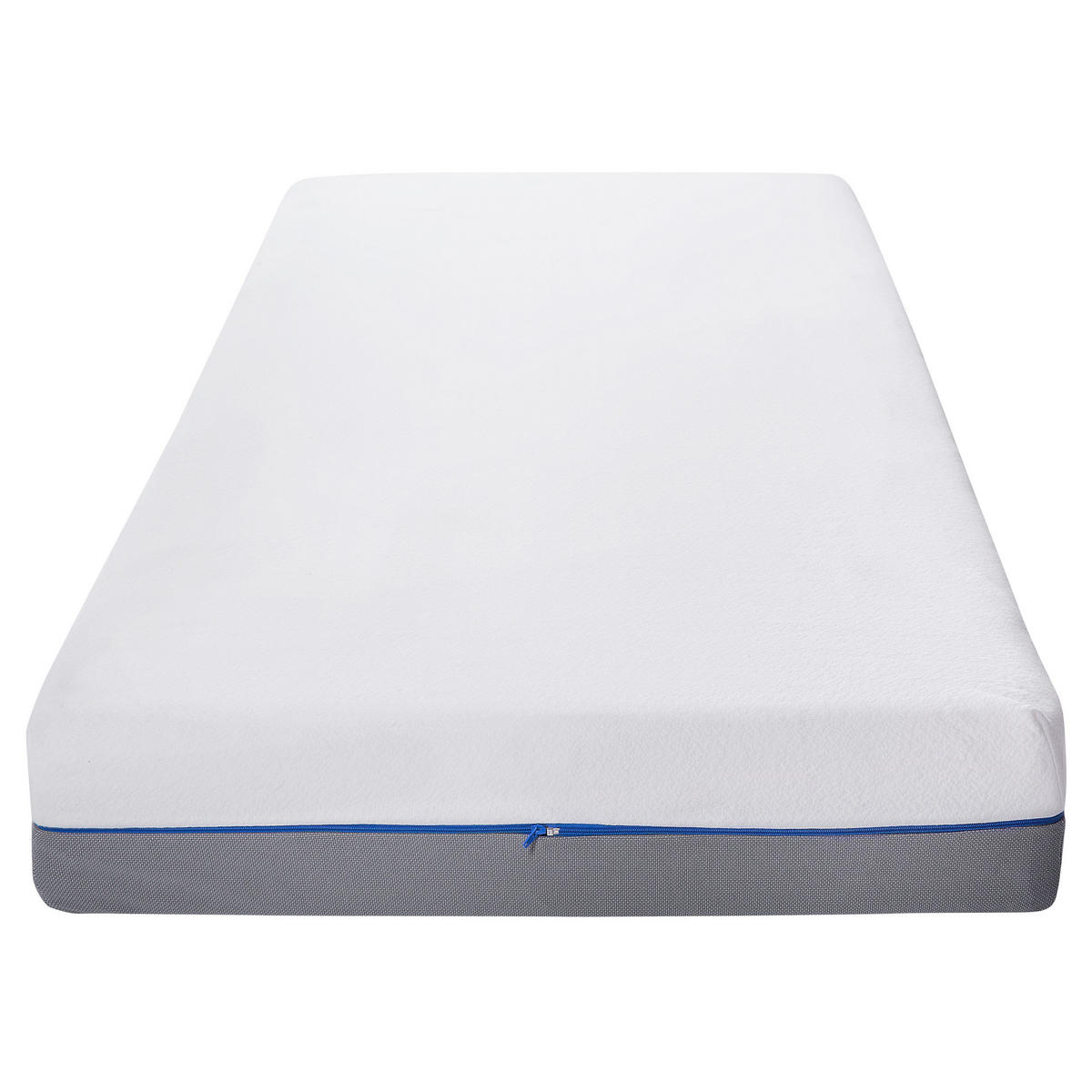MATRATZE Memory Foam hart 80/200/20 cm Glee - Weiß, Textil (80/200cm) - Beliani