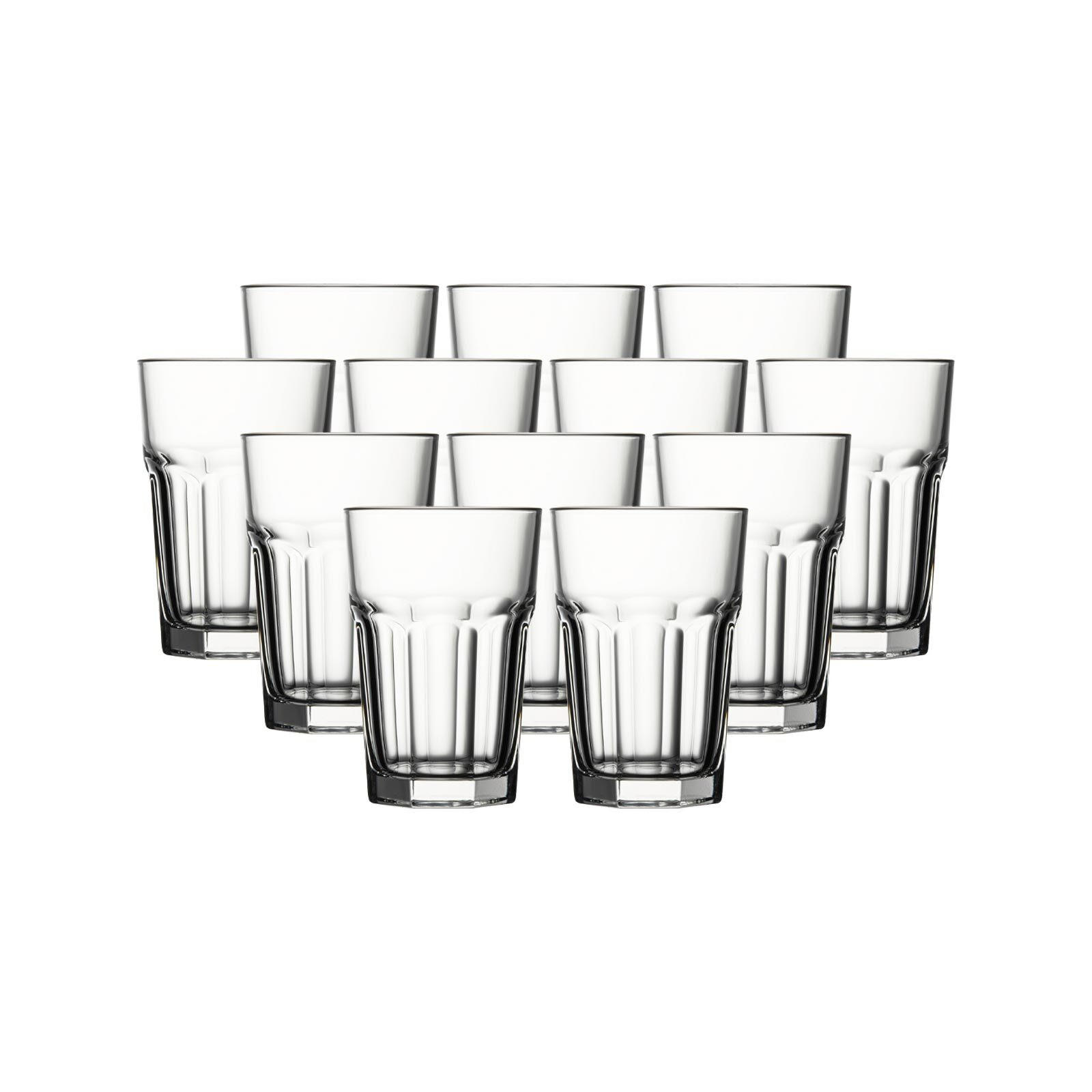 LONGDRINKGLÄSER Casablanca transparent 355 ml 12er Set - Transparent, Glas (355L) - Pasabahce