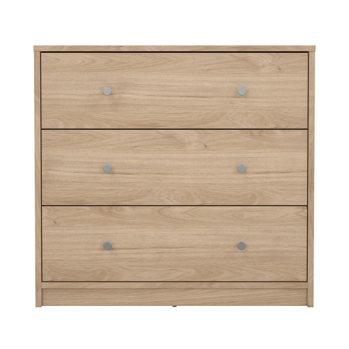 51. KOMMODE mit 3 Schubladen lise 72,4/30,1/68,3 cm - Apfelbaumfarben, Holzwerkstoff (30.1/68.3/72.4cm) - Calicosy