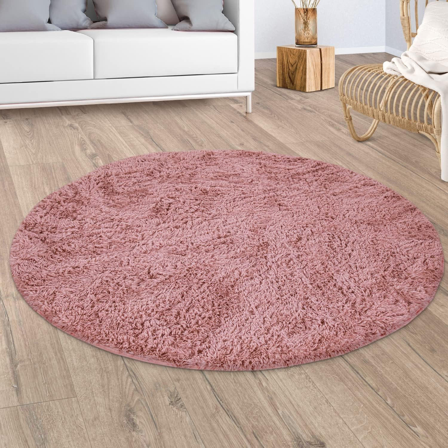 HOCHFLORTEPPICH 200/200 cm Silky 591 - Beere, Textil (200/200cm) - Paco Home
