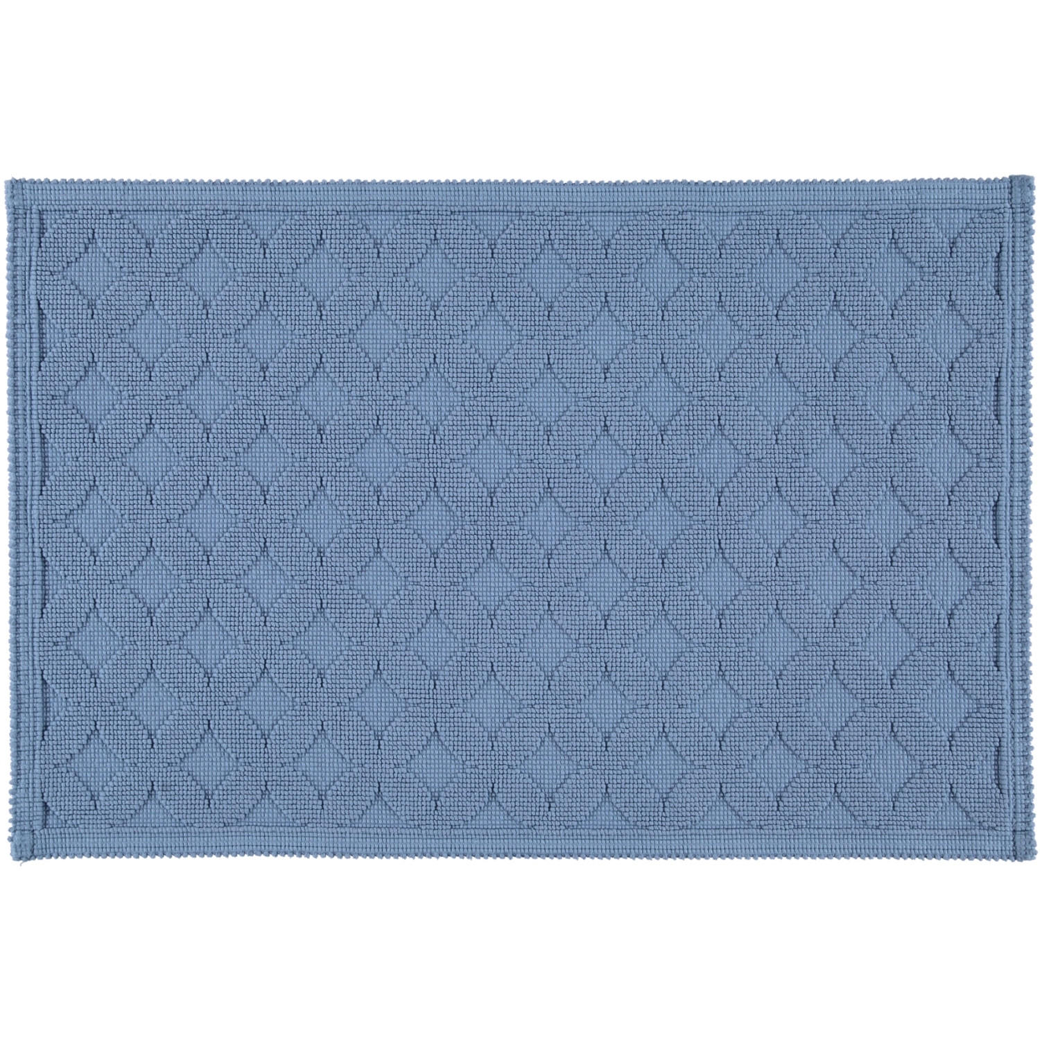 Rhomtuft Badematten Blau 60x90 cm