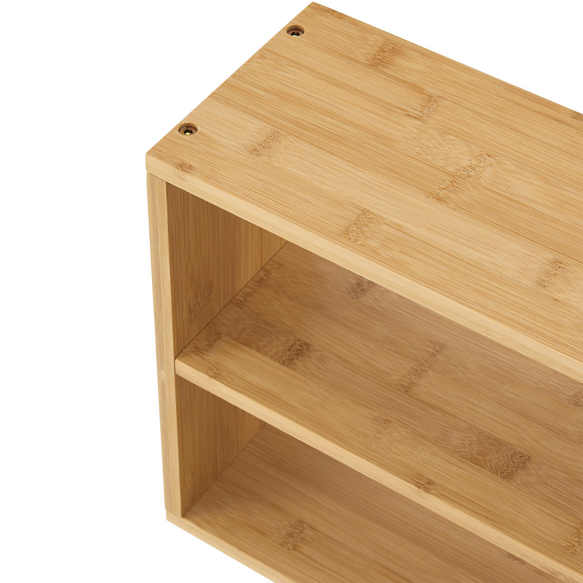 WANDREGAL Gol - Naturfarben, Holz (50/30/15cm) - [en.casa]