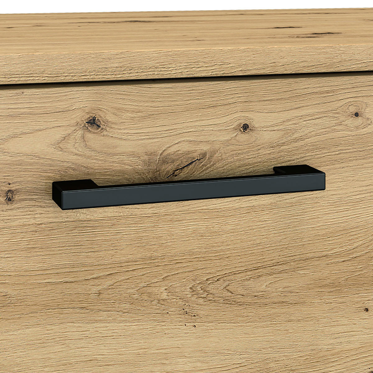 ŠIROKÁ KOMODA Liora Drevo - hnedá, kompozitné drevo (120/83/40cm) - Petits-meubles