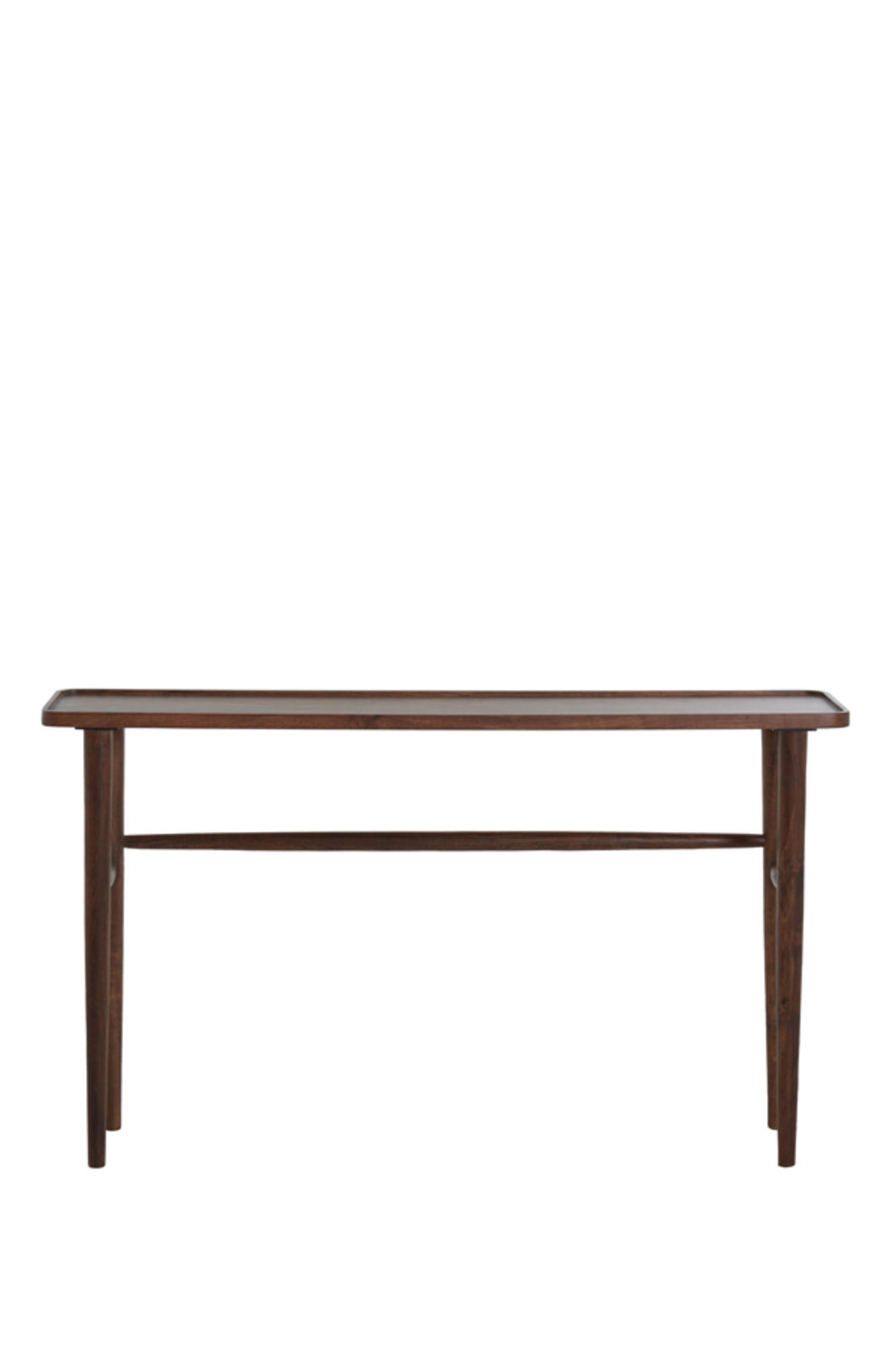 KONSOLENTISCH Qiano Braun 140/30/82 cm - Dunkelbraun, Holz (140/30/82cm) - Light & Living