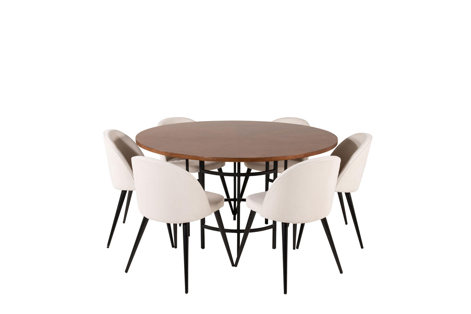 TISCHGRUPPE Beige - Beige, Holzwerkstoff (140/74/140cm) - ebuy24
