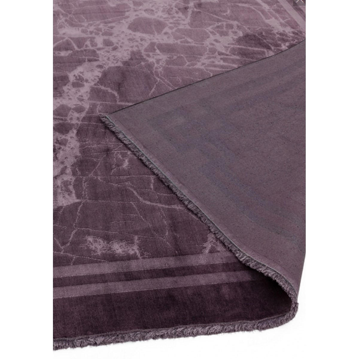 TEPPICH Moderner RAYA BORDER Lila 160 x 230 cm - Lila, Textil (160/230cm) - Novatrend