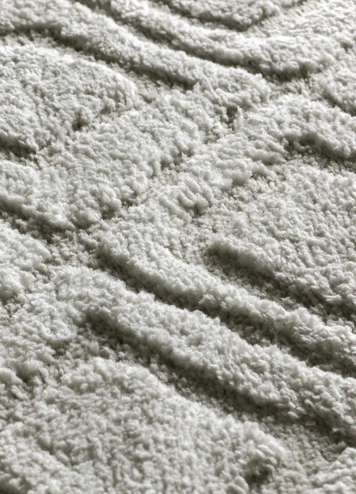 WEBTEPPICH Grau Juno 126/190 cm - Hellgrau, Naturmaterialien/Textil (126/190cm) - Atticgo