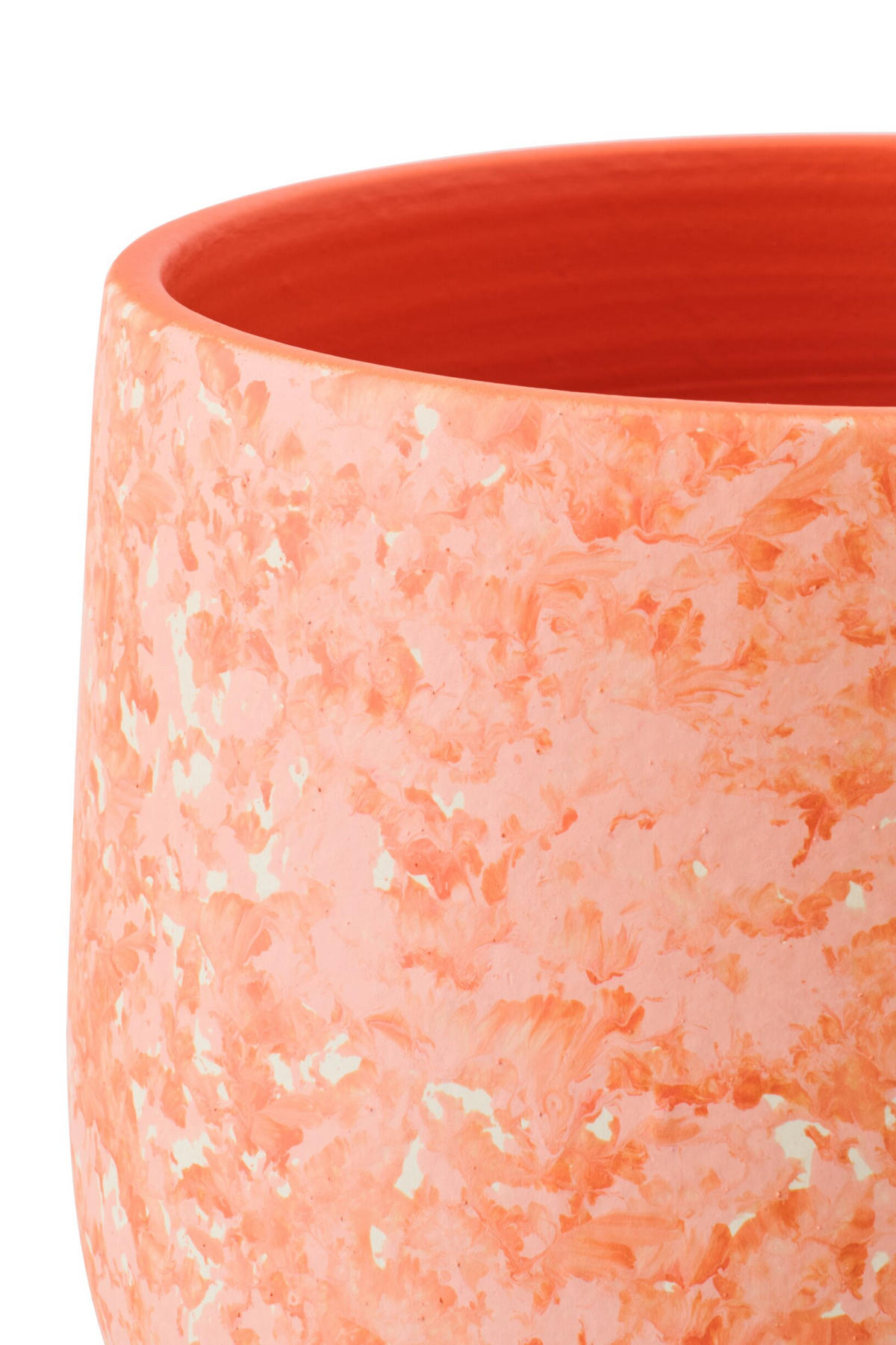 BLUMENTOPF OW Orange - Orange, Keramik (23/20cm) - J-Line