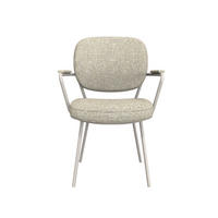 ESSZIMMERSTUHL Lausanne - Beige - 64/61/89 cm - - Creme, Textil (61/89/64cm) - LABEL51