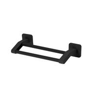 HANDTUCHSTANGE , Doppelhandtuchstange 30 cm - Schwarz, Kunststoff (12/8.5/31cm) - BELZ