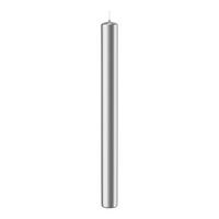 STABKERZEN Silber 250 x Ø 23 mm, 10 Stück - Silberfarben, Paraffin (2.3/25/25cm) - Wiedemann Kerzen