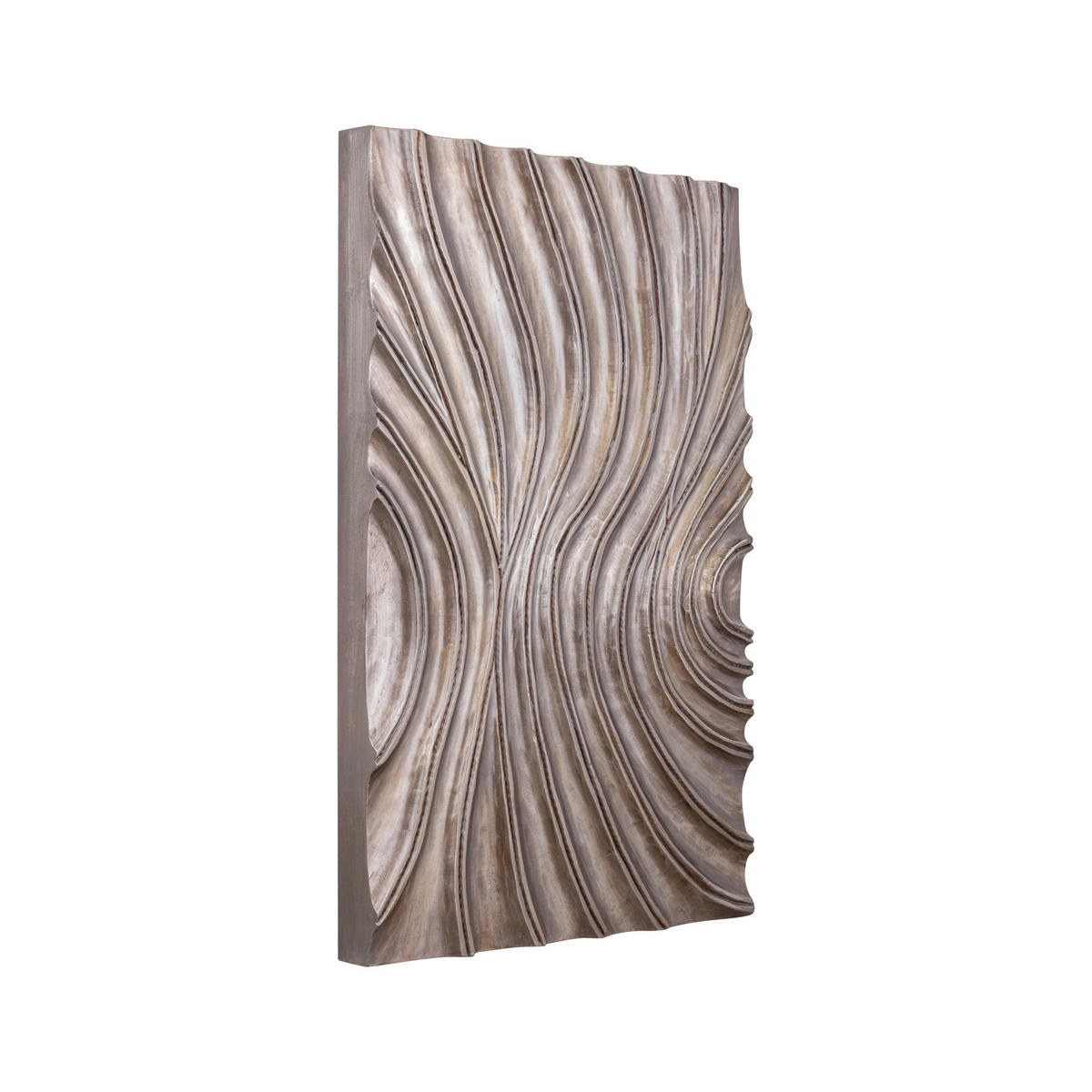 WANDPANEEL Reddie Braun 60/7/90cm - Braun, Holz (7/90/60cm) - PTMD Collection