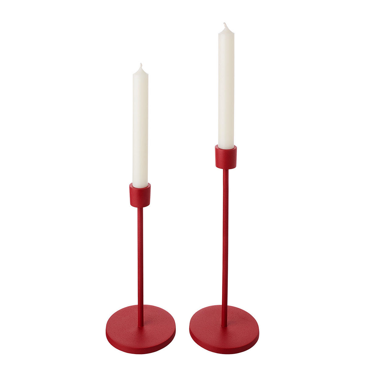 KERZENHALTER Highlight - Rot, Metall (10/30/10cm) - Butlers