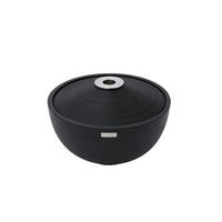 GARTENBRUNNEN Nira 68 x 68 x 45 cm - Schwarz, Naturmaterialien (68/68/45cm) - Elementi