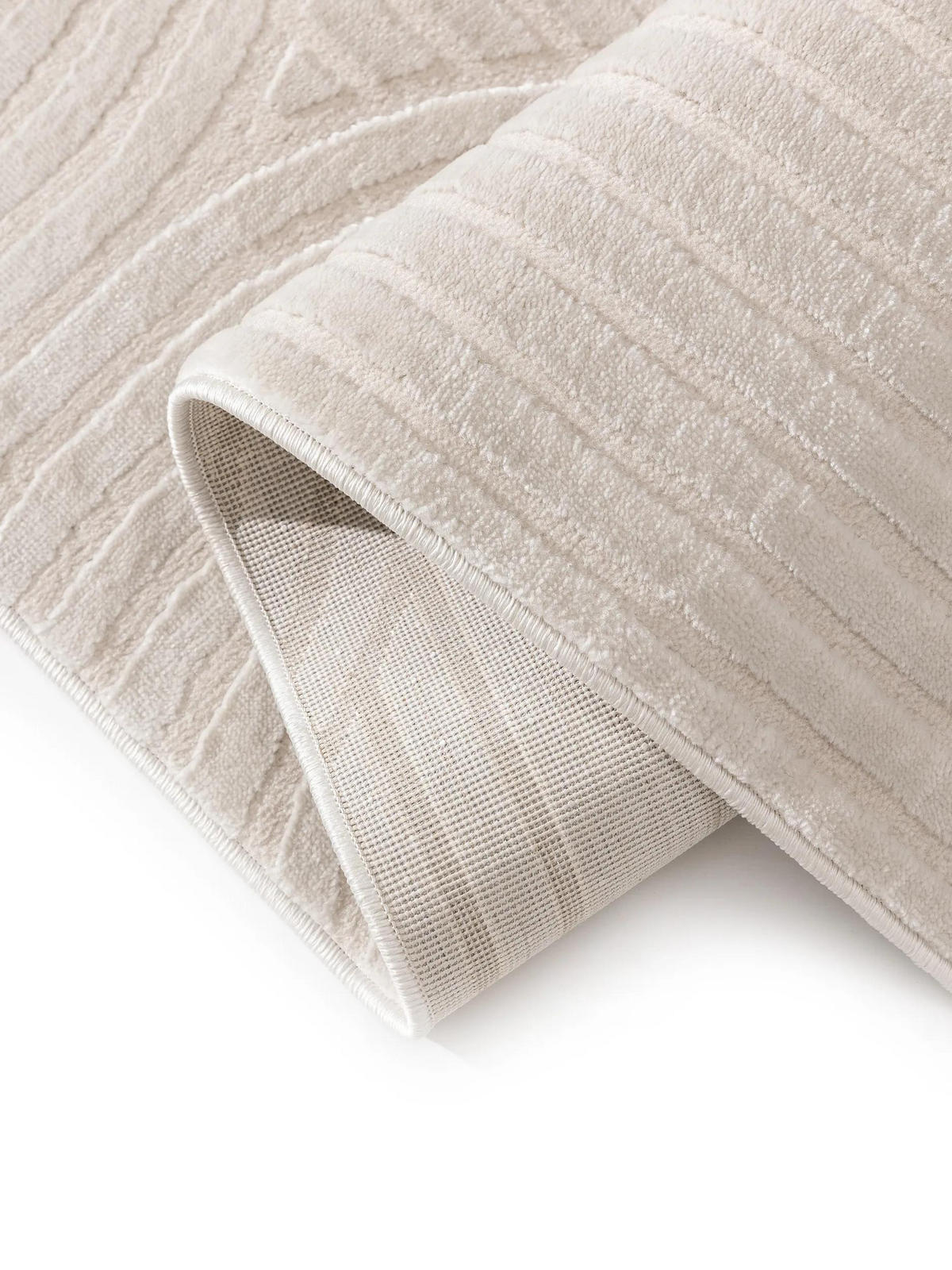 KOBEREC Claire Krémová 280x380 cm - krémová, plast/umělá hmota (280/380cm) - benuta