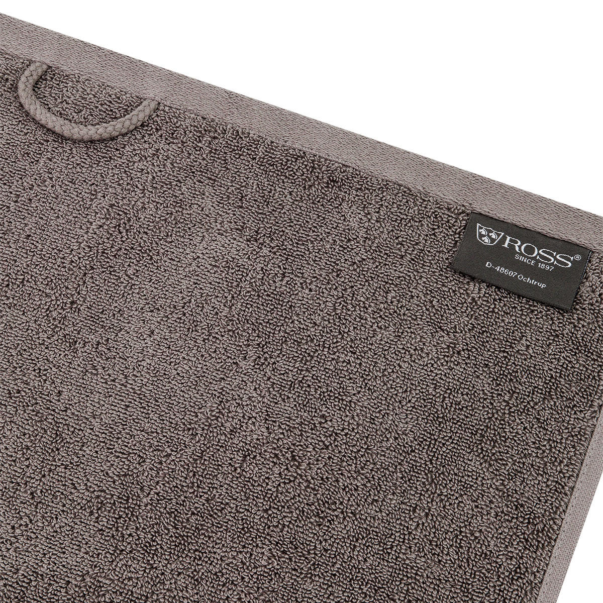 HANDTUCH Pique 4er-Set - Braun, Textil (50/100cm) - Ross