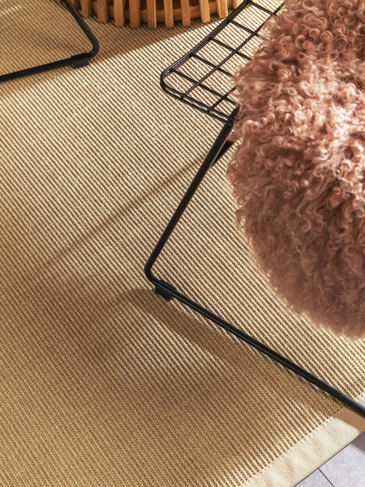 SISAL koberec Sana Krémová 200x300 cm - béžová, plast/prírodné materiály (200/1cm) - KUNSTLOFT