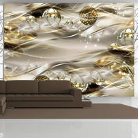 VLIESTAPETE Gold 100/70 cm - Goldfarben/Braun, Textil (100/1cm) - KUNSTLOFT