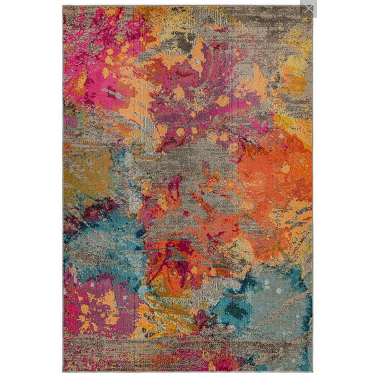 TEPPICH Moderner, flachgewebter für Wohn- und Schlafzimmer GALACTIC Mehrfarbig 160 x 230 cm - Multicolor, Textil (160/230cm) - Novatrend
