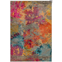TEPPICH Moderner, flachgewebter für Wohn- und Schlafzimmer GALACTIC Mehrfarbig 160 x 230 cm - Multicolor, Textil (160/230cm) - Novatrend