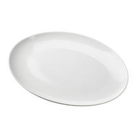 SERVIERPLATTE Basic Weiß 30.5/22/2.5 cm Keramik - Weiß, Keramik (22/2.5/30.5cm) - Mondex