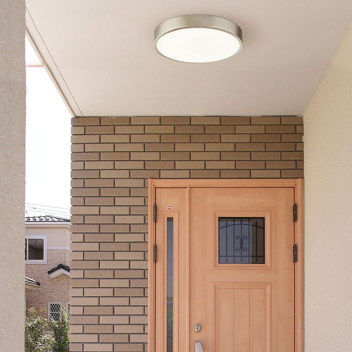 LED DECKENLEUCHTE Aluminium Opal Silber - Silberfarben, Metall (14.5/14.5/2.6cm)