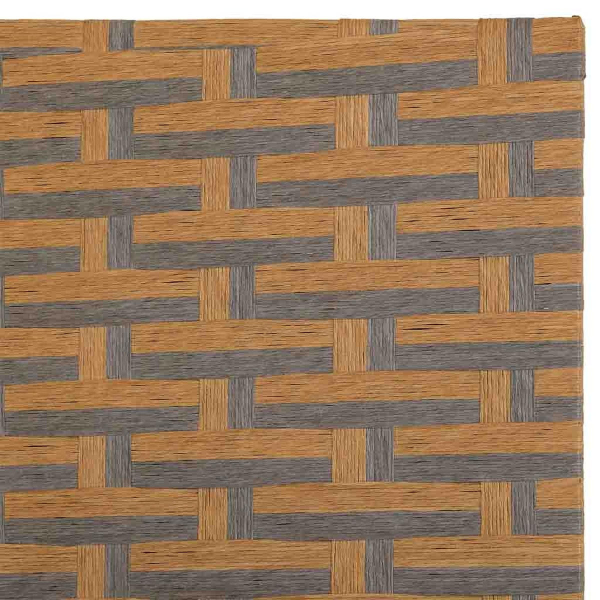 PARAVENT aus geflochtenem Papier mit 4 PANEELE, 3x180cm - Braun, Papier (200/180/3cm) - Wanderlust