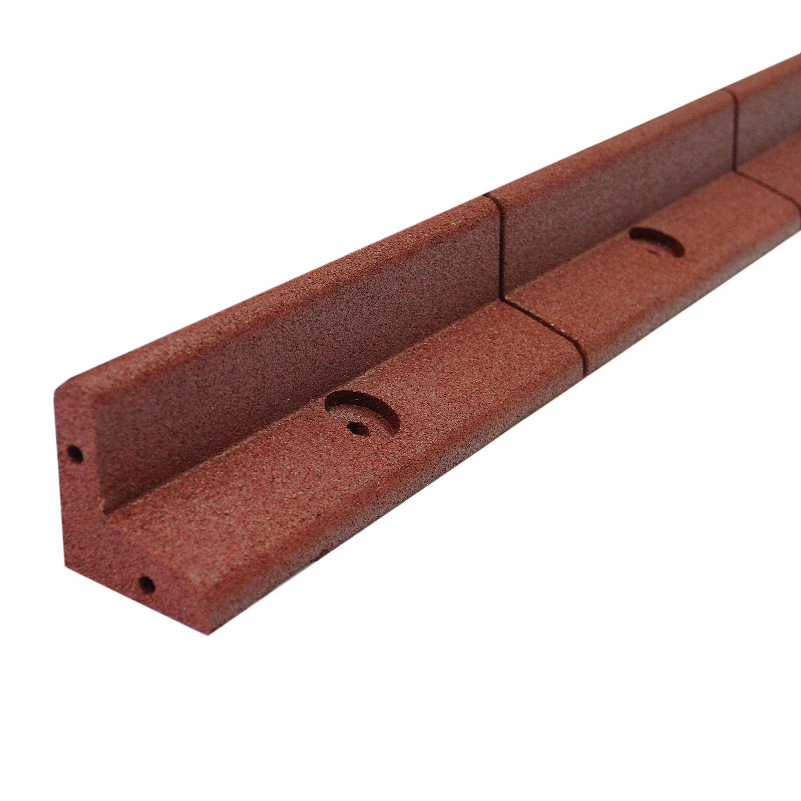 RASENKANTE Beeteinfassung Terracotta 8 Stück - Terra cotta, Naturmaterialien (120/1/8cm) - Monstershop