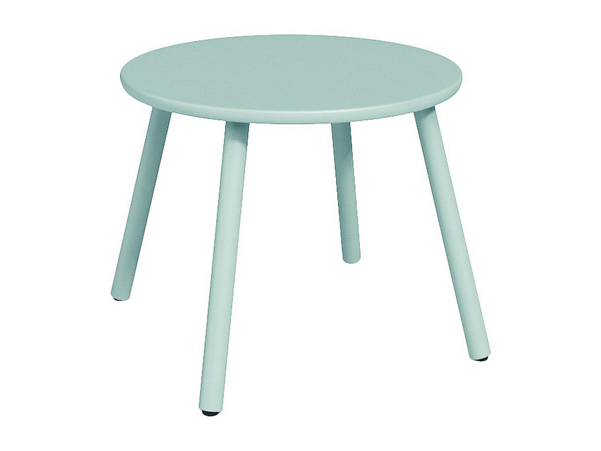 GARTENBEISTELLTISCH - 60 cm x 60 cm - Metall - Mandelgrün - MIRMANDE - Grün, Metall (60/60/34cm) - Vente-Unique