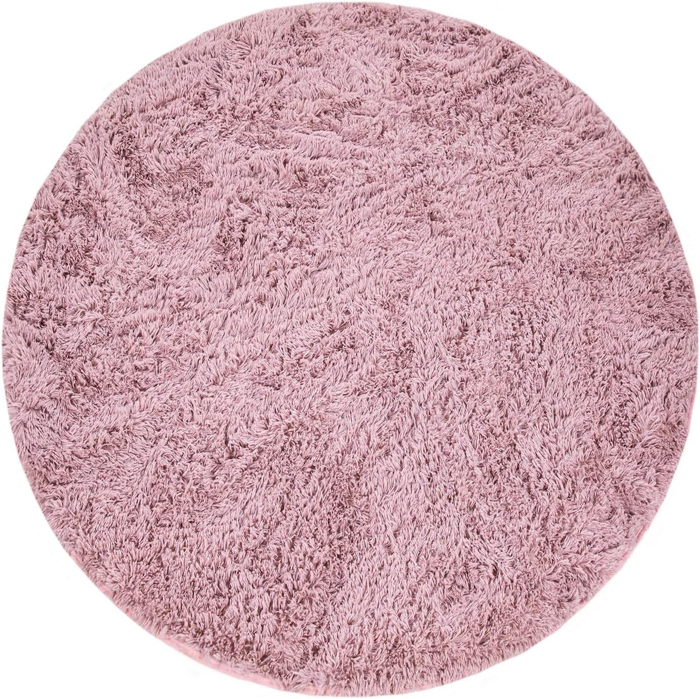 HOCHFLORTEPPICH 160/160 cm Silky 591 - Rosa, Textil (160/160cm) - Paco Home