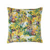 KISSENHÜLLE Botanical Garden – Samt gelb 46/46 cm - Gelb, Textil (46/46cm) - Homescapes