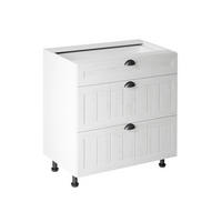 UNTERSCHRANK D80S3 – Provence – Andersen Pinie - Pinienfarben, Holzwerkstoff (80/82/47cm) - ROYAL24_MARKT