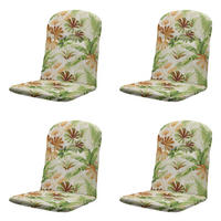 GARTENSTUHLKISSEN Axel - Mehrfarbig - 96/45/3,5 cm - 4er-Set - Multicolor, Textil (45/3/96cm) - Madison