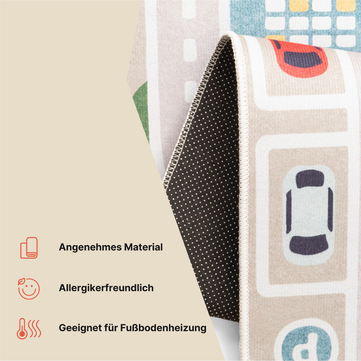 TEPPICH JOY Grau 180/250 cm - Grau, Textil (180/250cm) - Tapiso